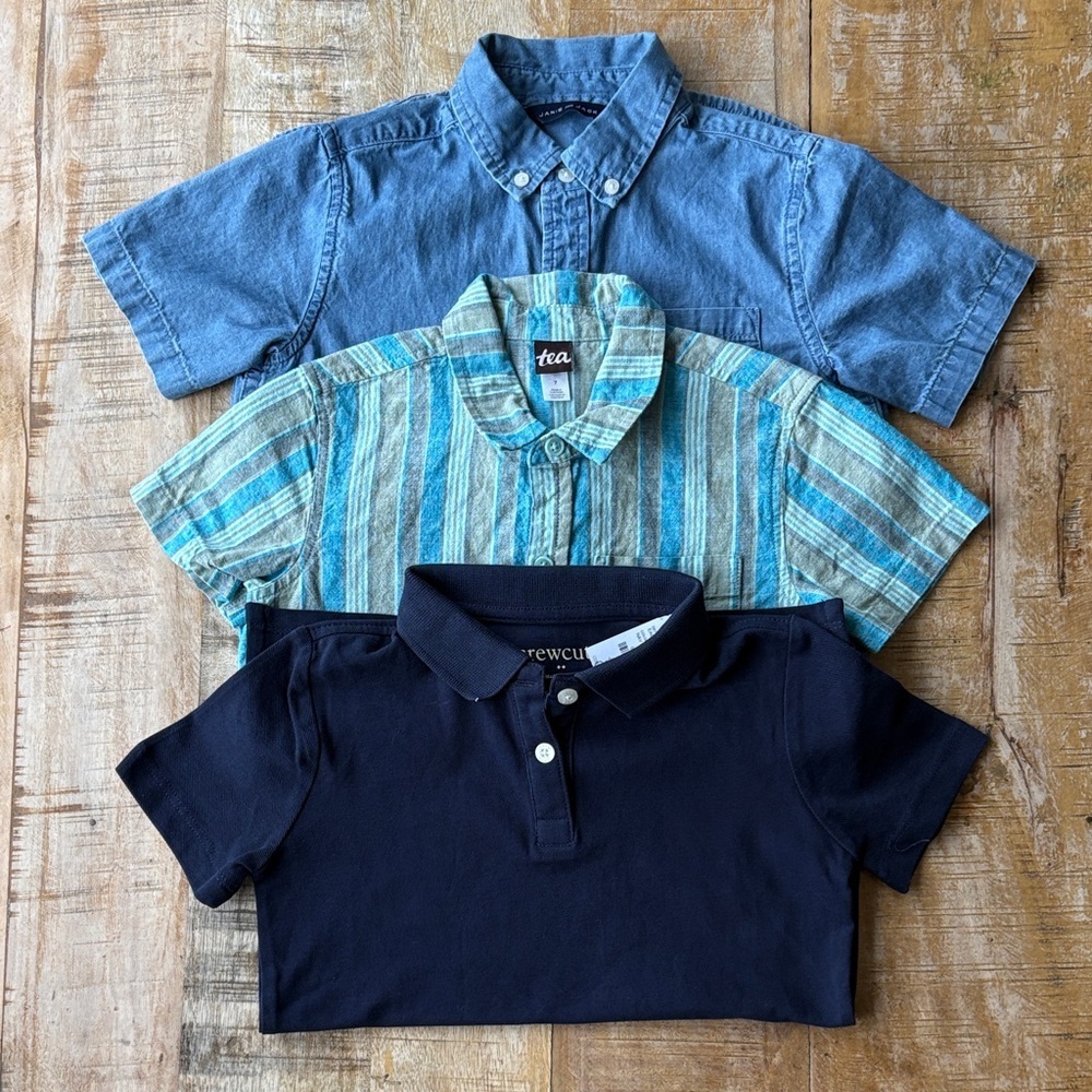 Boys Mixed Brands Shirt Bundle size 7